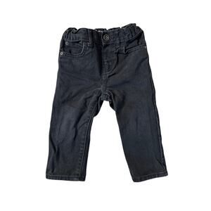The Children's‎ Place Skinny Black Jeans 12-18 months Adjustable Waist Toddler